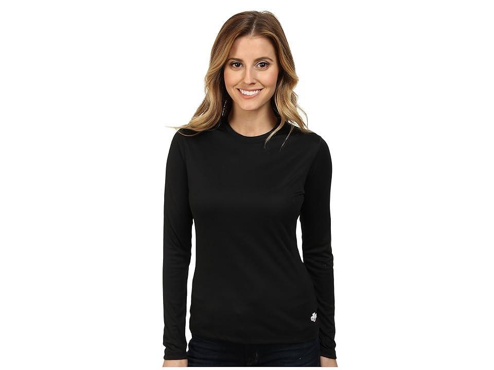 Hot Chillys Women's Peachskins Solid Crewneck Black Product Image