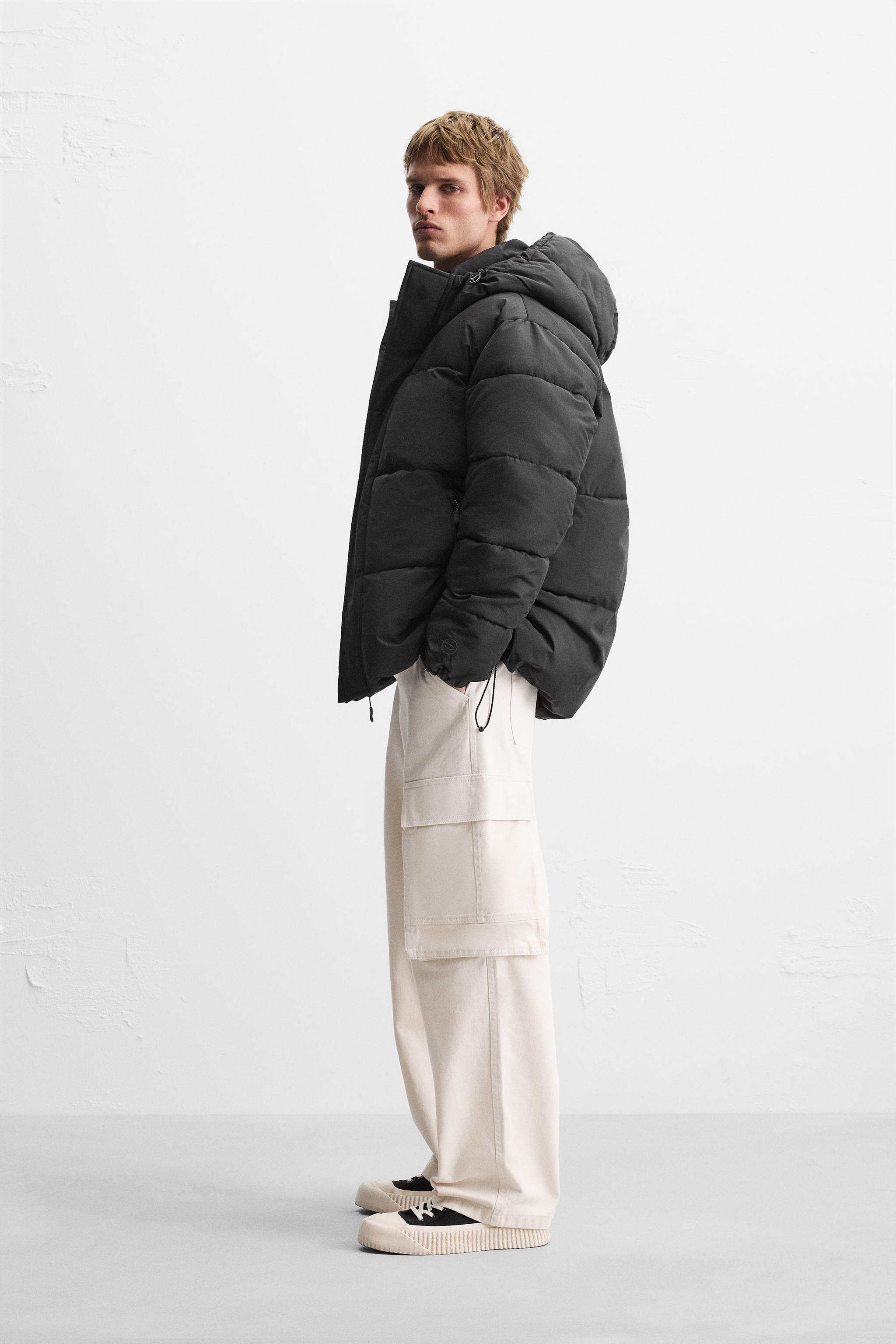 HOODED QUILTED JACKET Product Image