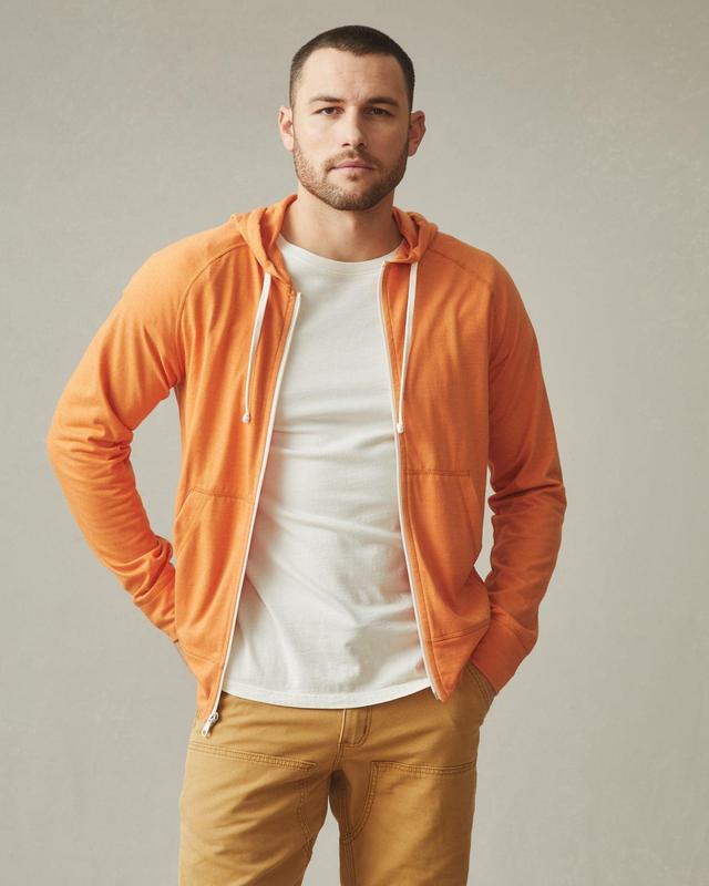 Lightweight Full Zip - Amber Glow Product Image