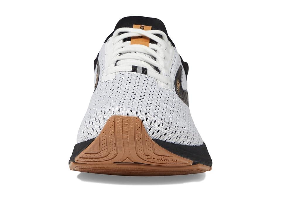 Brooks Anthem 6 (White/Black/Tan) Men's Shoes Product Image