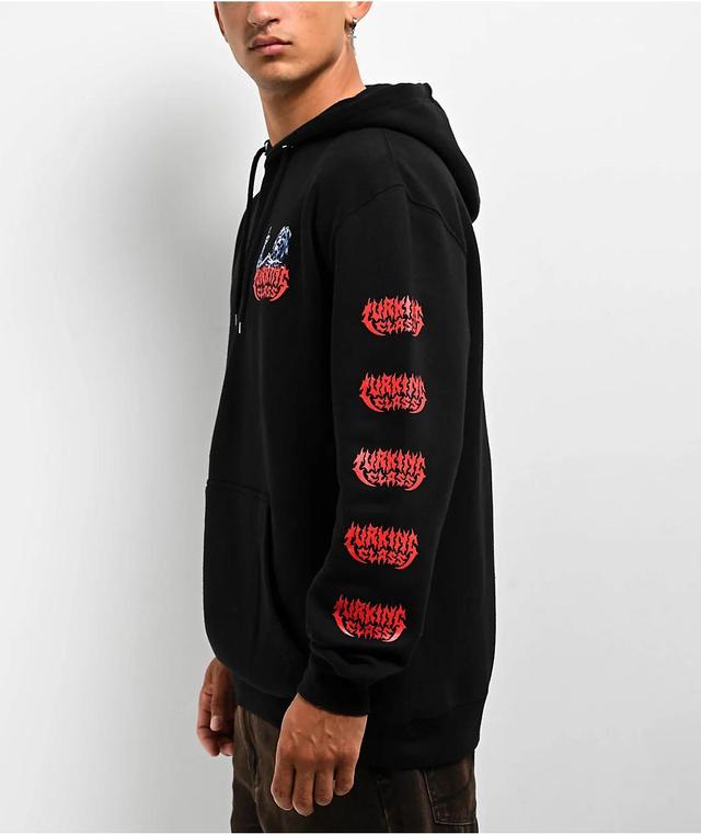 Lurking Class by Sketchy Tank x Matt Stikker Madness Black Hoodie Product Image