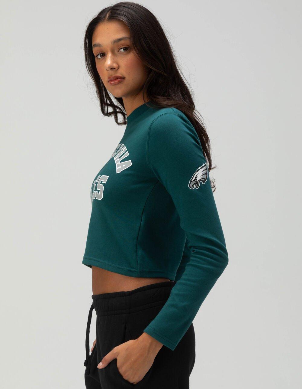 PHILADELPHIA EAGLES Womens Long Sleeve Baby Tee Product Image