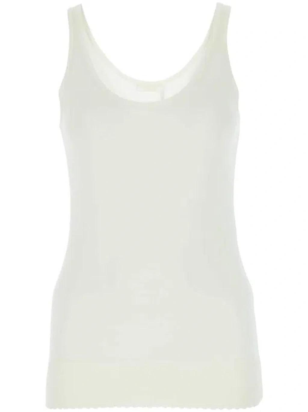 Ivory Wool Top In White product image