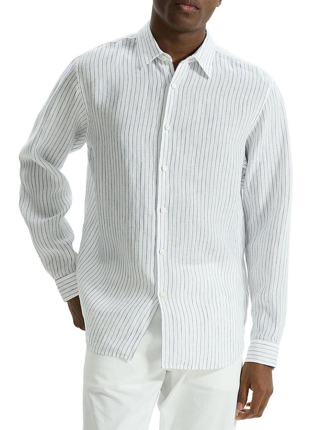 Mens Irving Linen Button-Front Shirt Product Image