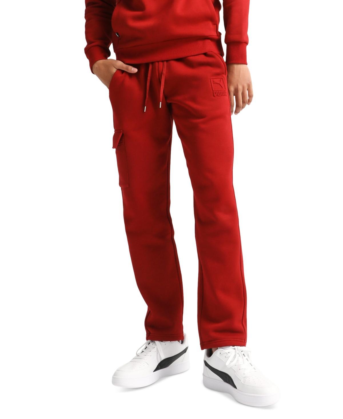 Puma Mens Elevate Embossed Fleece Cargo Pants Product Image