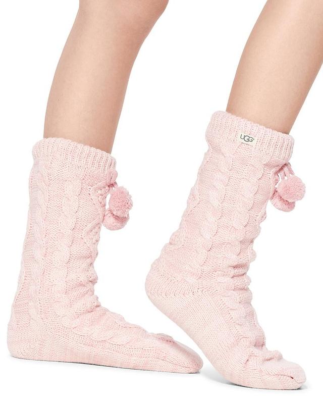 Ugg Pom-Pom Fleece Lined Socks Product Image