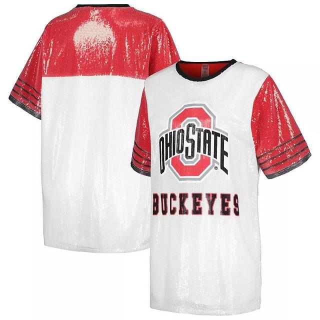 Womens Gameday Couture Ohio State Buckeyes Chic Full Sequin Jersey Dress Product Image