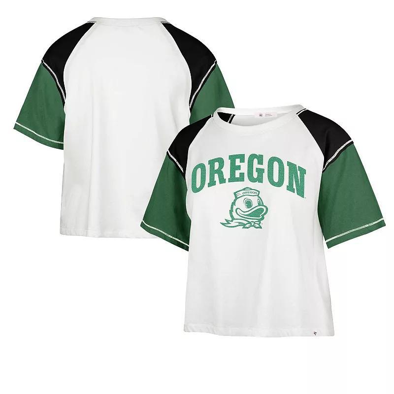 Womens 47 Oregon Ducks Serenity Gia Cropped T-Shirt Product Image