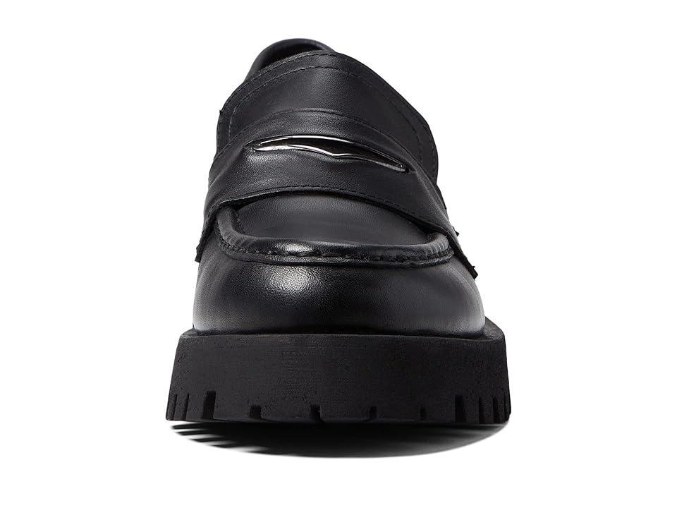 Steve Madden Lawrence Loafer Leather) Women's Shoes Product Image