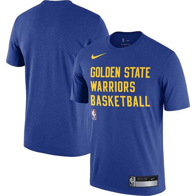 Mens Nike Royal Golden State Warriors 2023/24 Sideline Legend Performance Practice T-Shirt Product Image