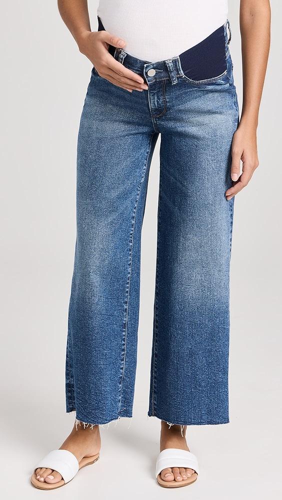 DL1961 Hepburn Maternity Wide Leg Jeans | Shopbop Product Image