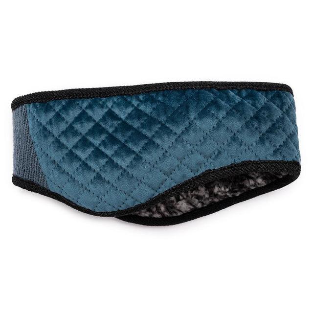 Womens MUK LUKS Polar Quilted Headband, Blue Product Image