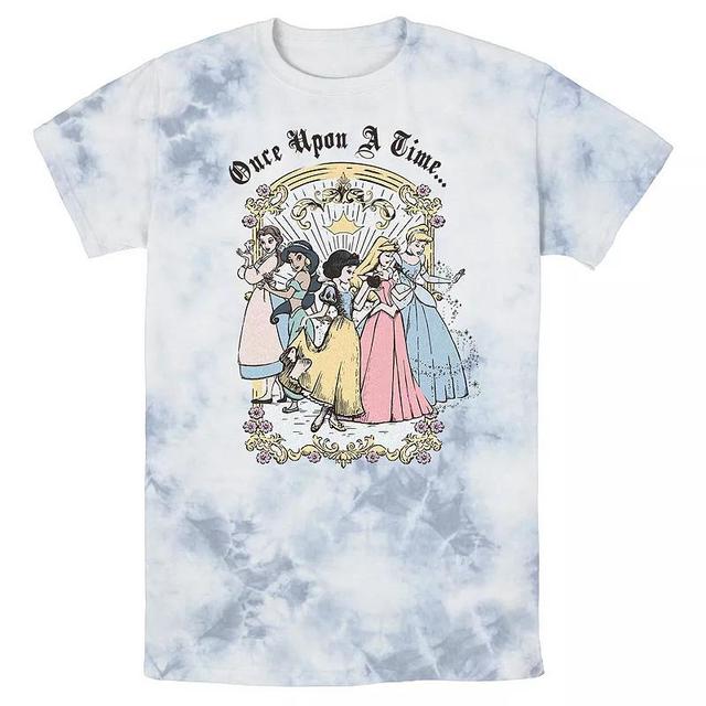 Mens Disney Princess Once Upon A Time Vintage Cartoon Bomabrd Wash Tee, Boys Product Image