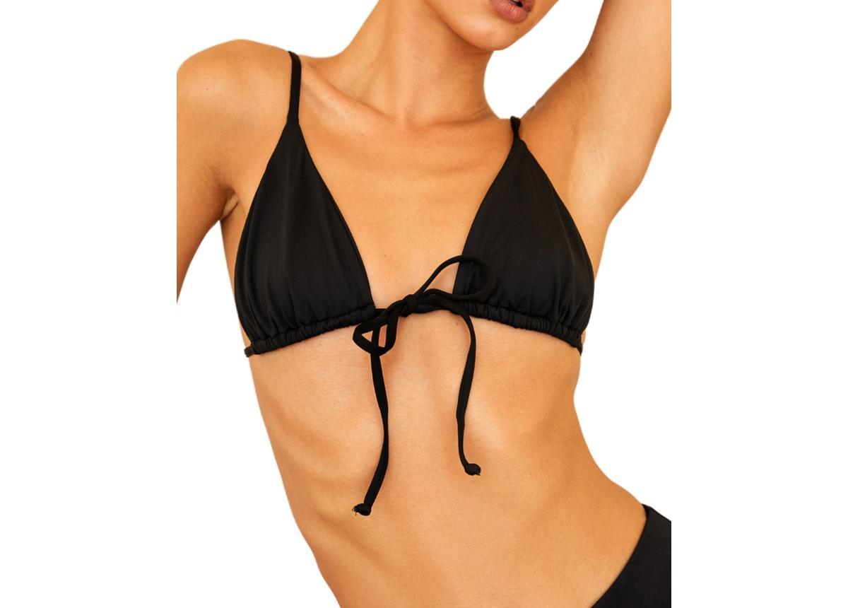 Dippin Daisys Womens Eco Infinite Tie Side Bikini Bottom - Blackarge Product Image