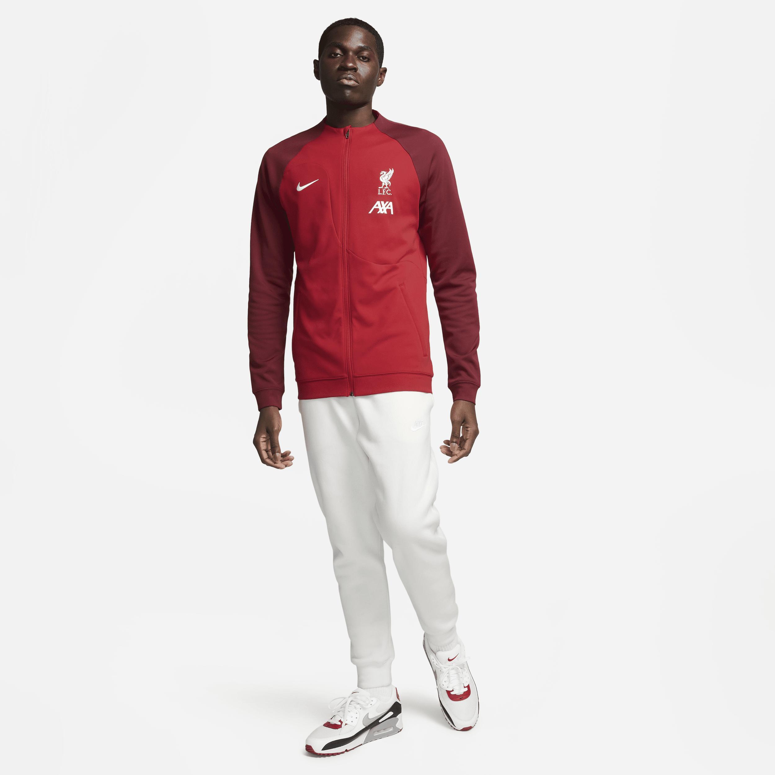 Liverpool FC Academy Pro Nike Men's Full-Zip Knit Soccer Jacket  Product Image