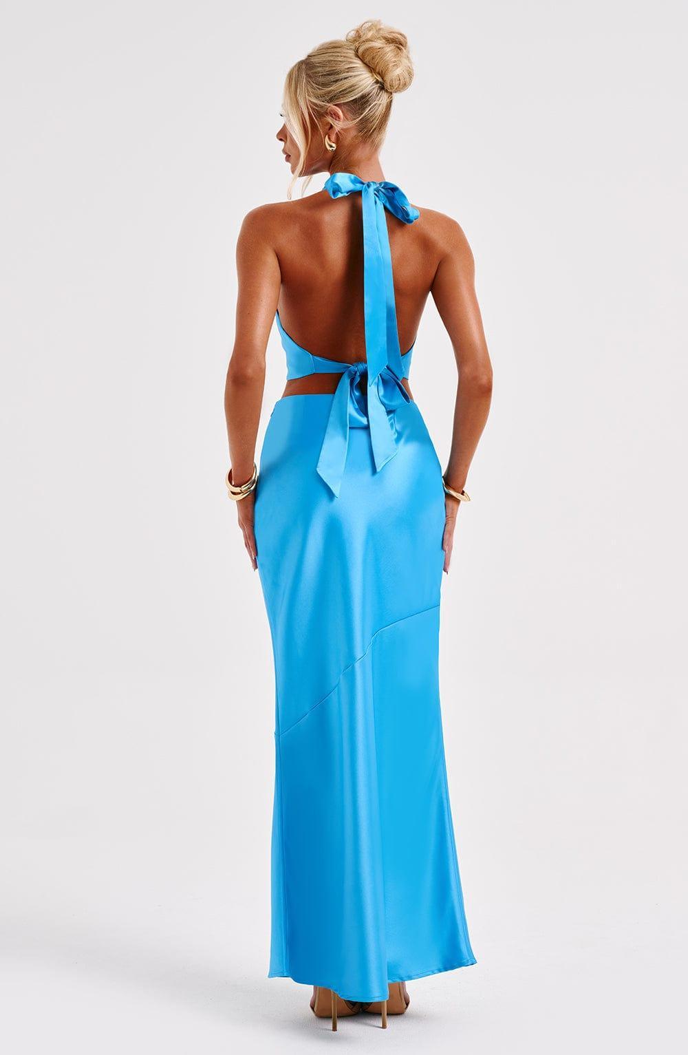 Zaylee Maxi Skirt - Blue Product Image