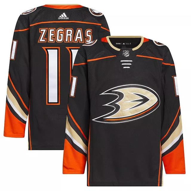 Mens adidas Trevor Zegras Black Anaheim Ducks Home Primegreen Authentic Pro Player Jersey Product Image