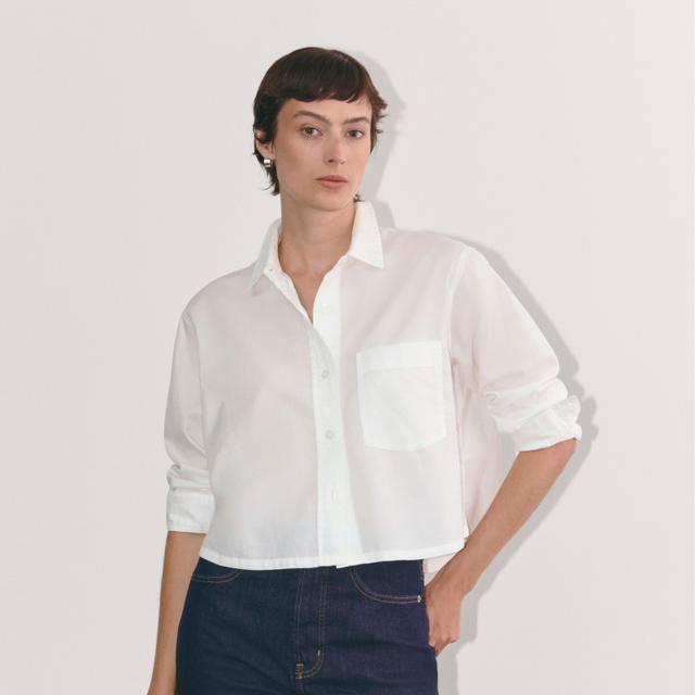 Womens Way-Short Shirt in Silky Cotton by Everlane Product Image