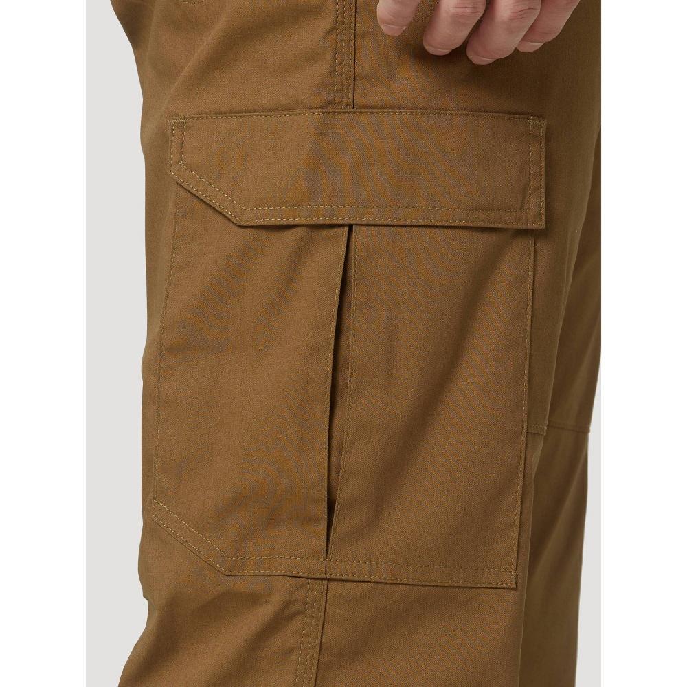 Wrangler Mens ATG Straight Cargo Pants - Kangaroo 40x30 Product Image