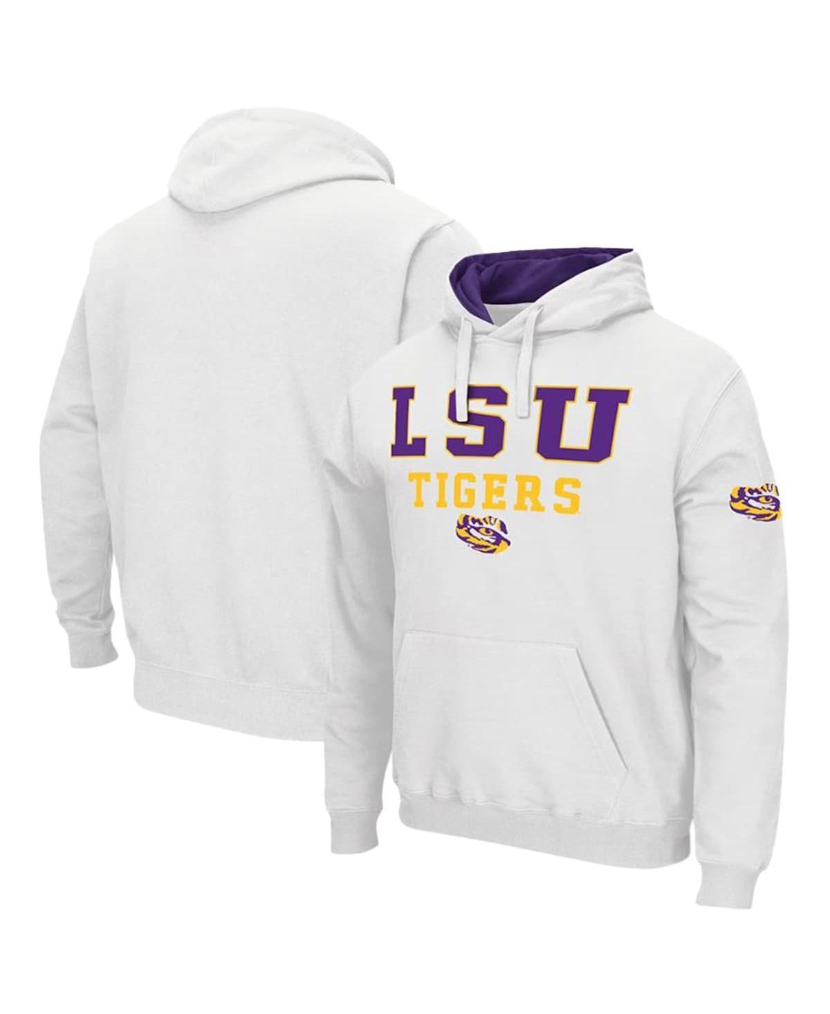 Mens Colosseum LSU Tigers Sunrise Pullover Hoodie Product Image