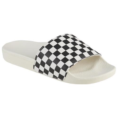 Vans Womens Slide-On - Shoes White/Black/Checkerboard Product Image