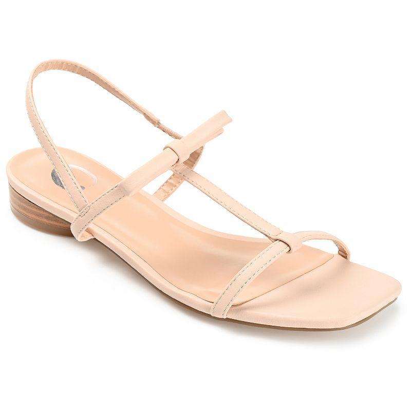 Journee Collection Zaidda Womens T-Strap Sandals Product Image