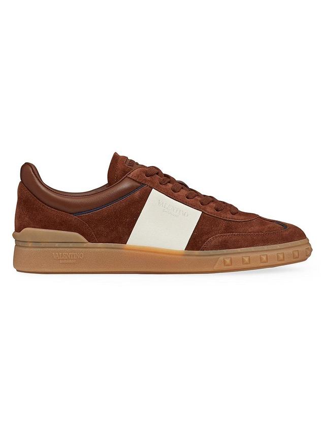 Mens Upvillage Low Top Sneakers in Split Leather Product Image