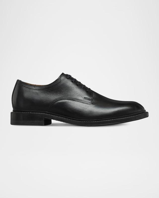 Men's Trevor Leather Plain-Toe Derby Shoes Product Image