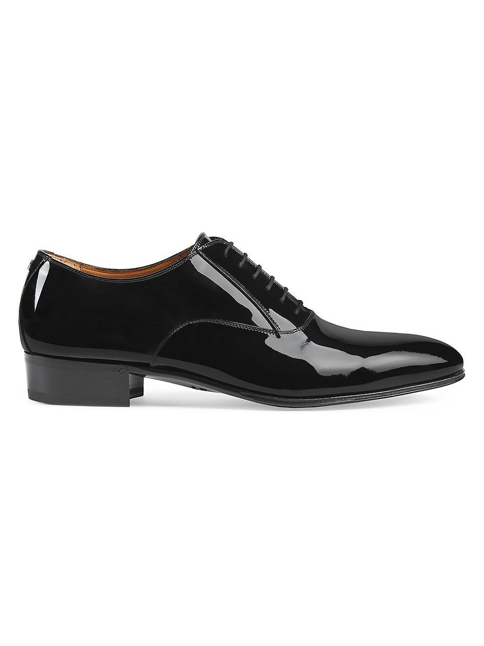 Men's Worsh Patent Leather Oxfords  Product Image