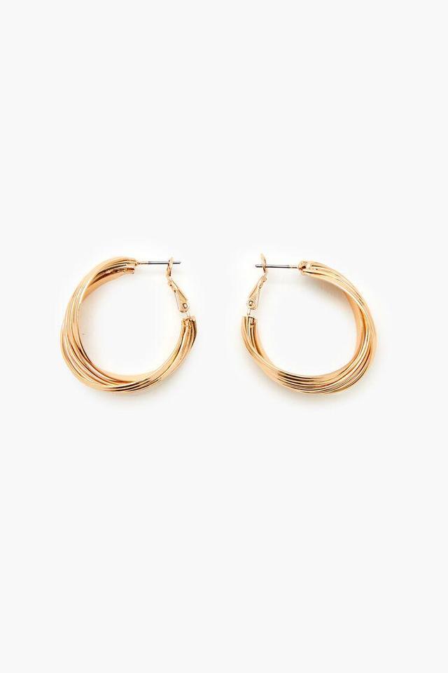 Twisted Hoop Earrings | Forever 21 Product Image