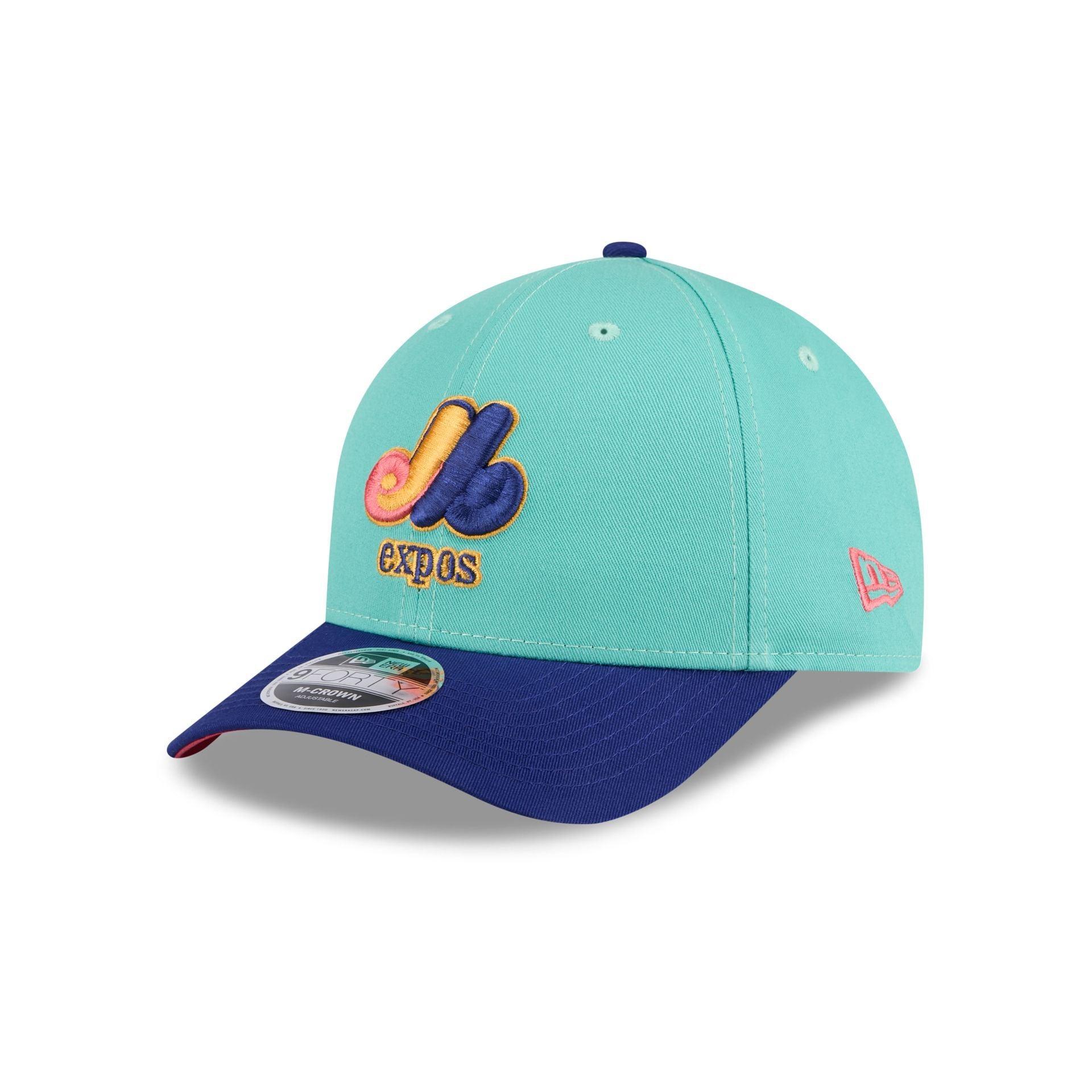 Montreal Expos Clear Mint 9FORTY M-Crown Adjustable Hat Male Product Image