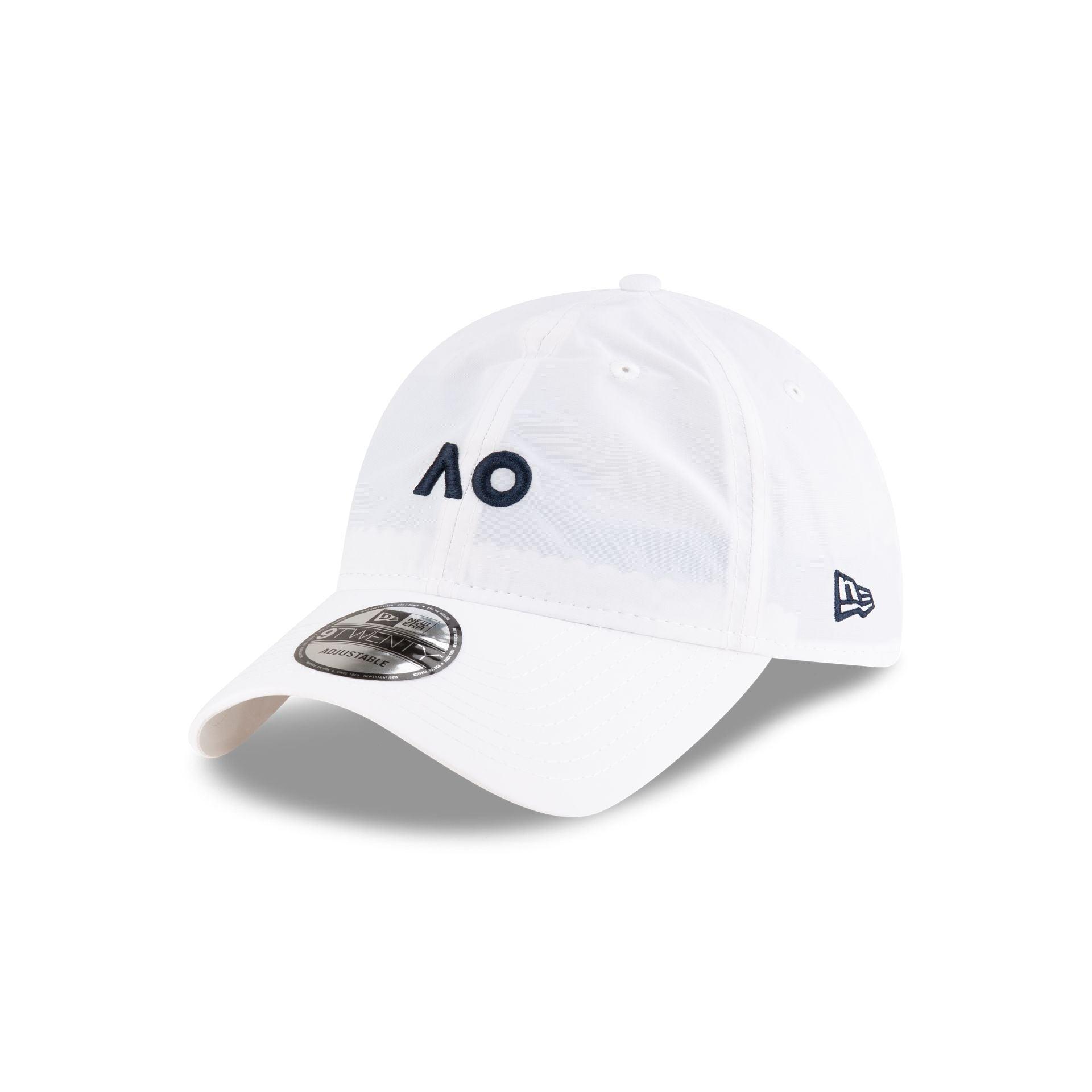 2025 Australian Open Core Flawless White 9TWENTY Adjustable Hat Male Product Image