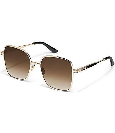 Quay Australia Womens 5th Ave 56mm Oversized Square Sunglasses Product Image