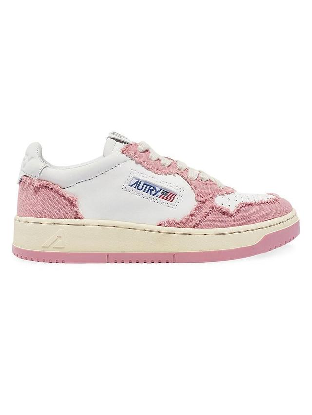 Womens Medalist Leather Low-Top Sneakers Product Image