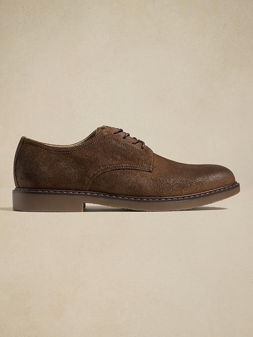 Suede Casual Derby Shoe Product Image