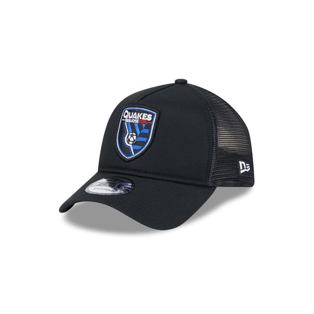 San Jose Earthquakes Team 9FORTY A-Frame Snapback Hat Male Product Image