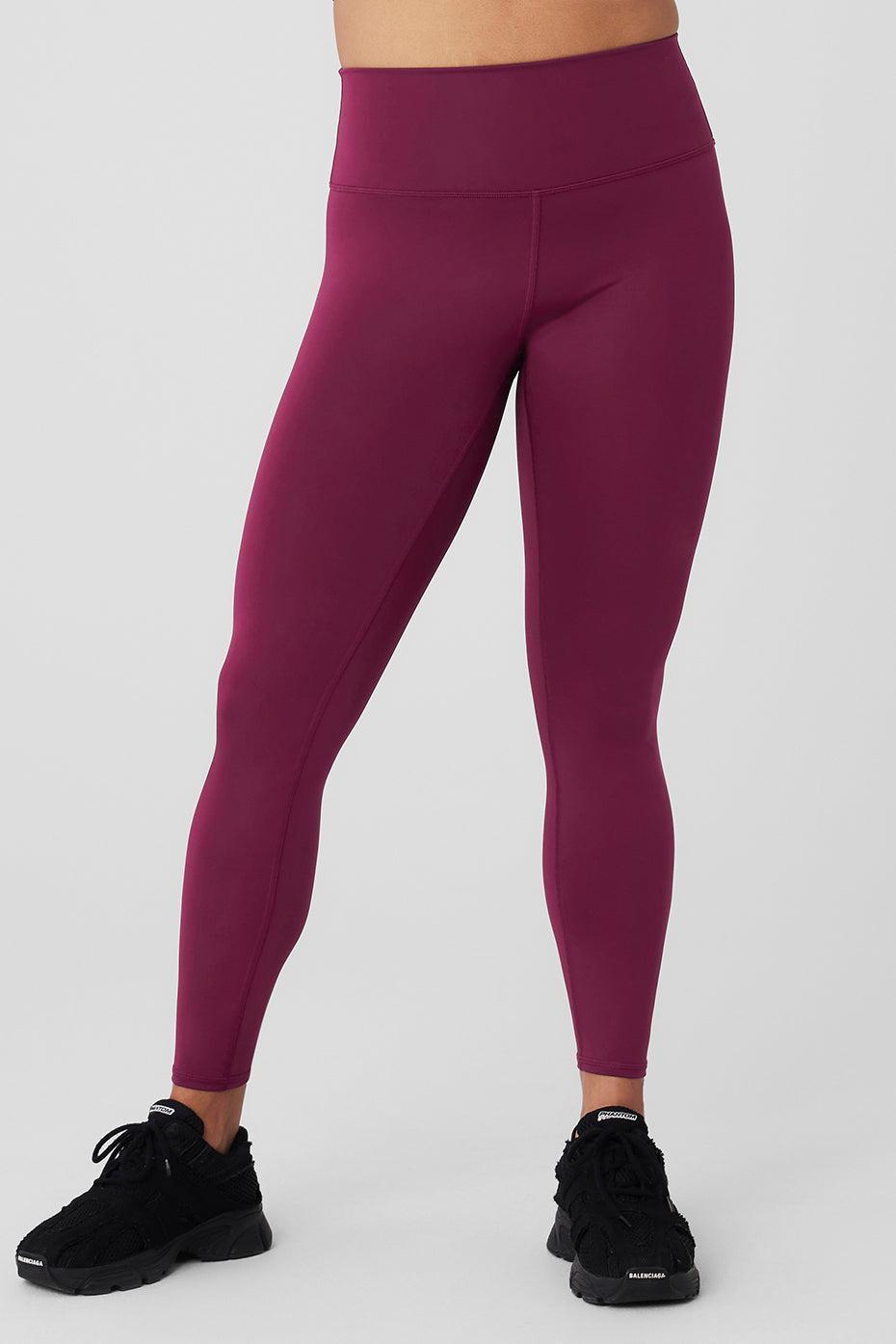 7/8 High-Waist Airlift Legging - Wild Berry Female Product Image