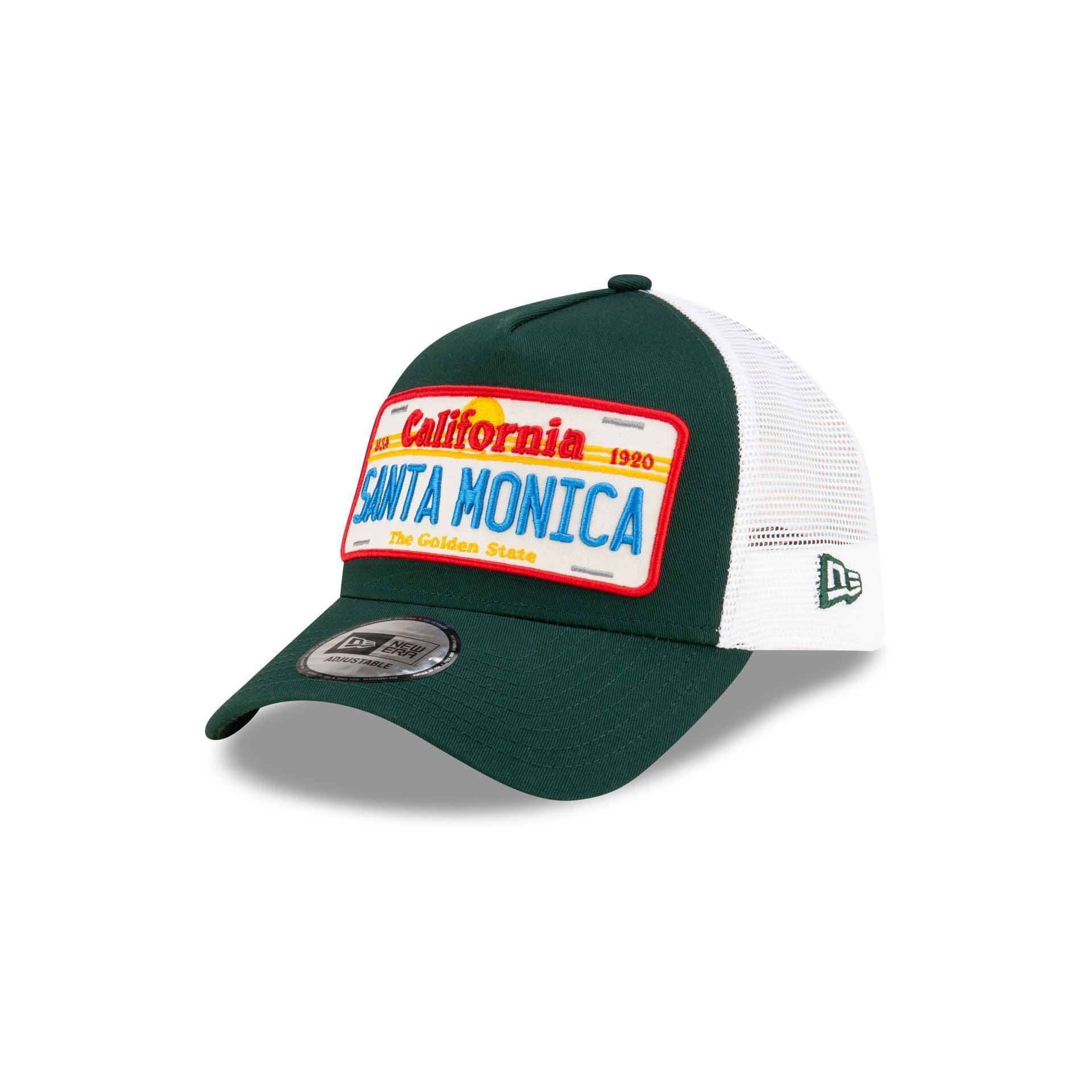 New Era Santa Monica Plate 9FORTY A-Frame Snapback Hat Male Product Image