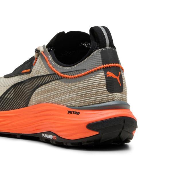 PUMA SEASONS Voyage NITROâ¢ 3 Men's Trail Running Shoes in Desert Dust/Flame Flicker/Black Product Image