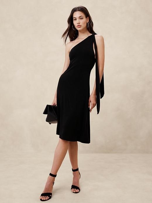 Tencel&#153 Knee-Length Dress Product Image