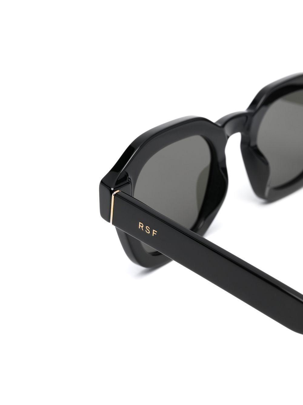 RETROSUPERFUTURE Round-frame Sunglasses In Schwarz Product Image