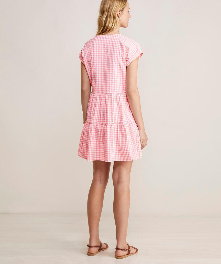 Harbor Tiered Notch-Neck Dress Product Image