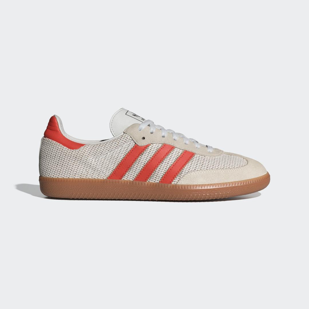 adidas Originals Mens adidas Originals Samba - Mens Shoes White/Off White/Black Product Image