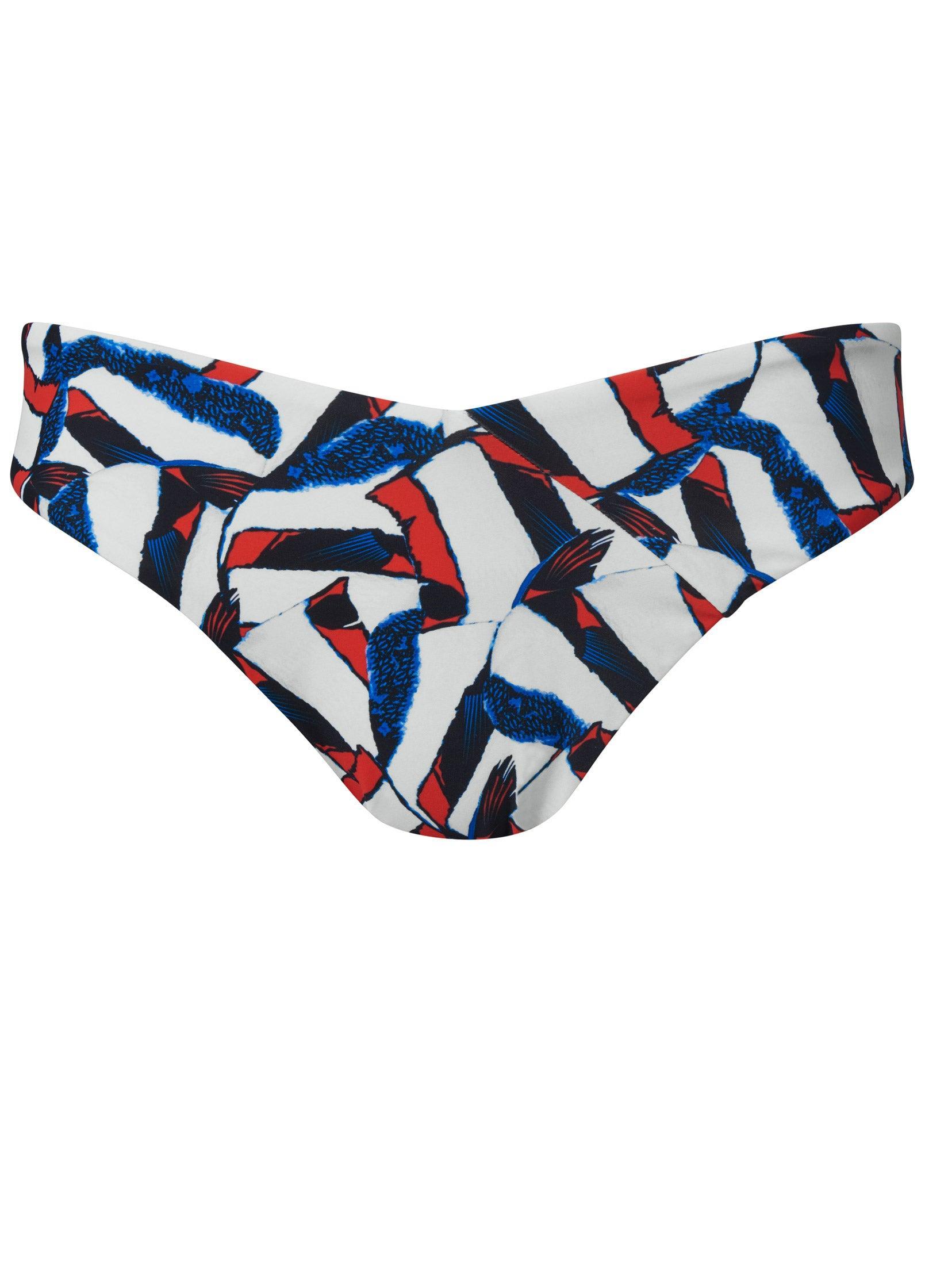 V-Front Bikini Bottom - Ocean Bound Product Image