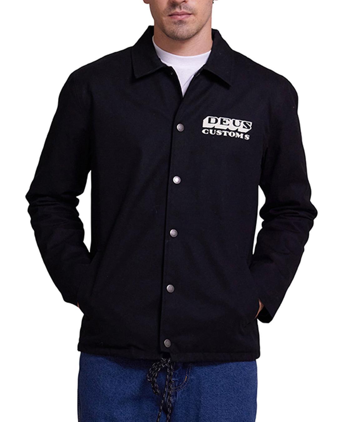 Amped Coach Jacket - Black Product Image