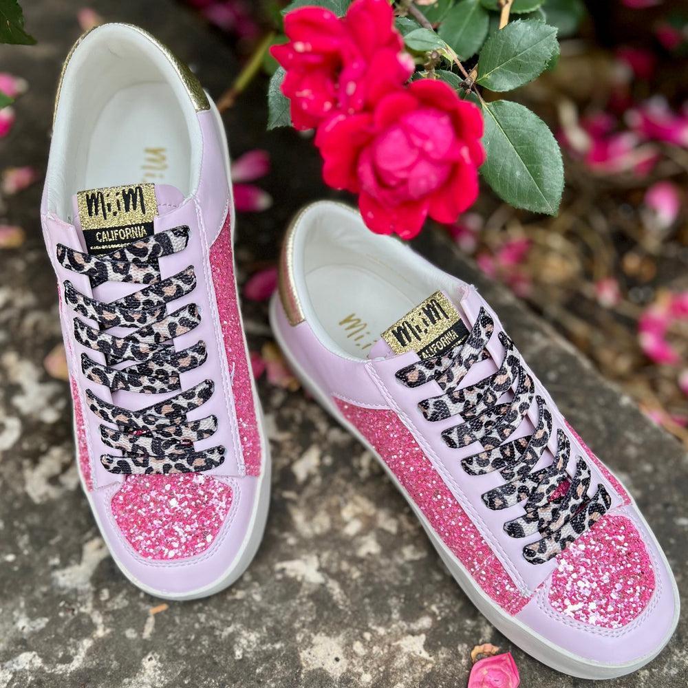 Pink Stars In Cali Sneakers Product Image