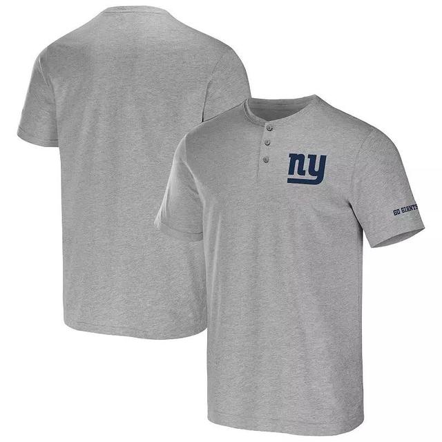 Mens NFL x Darius Rucker Collection by Fanatics Heather Gray Indianapolis Colts Henley T-Shirt Product Image