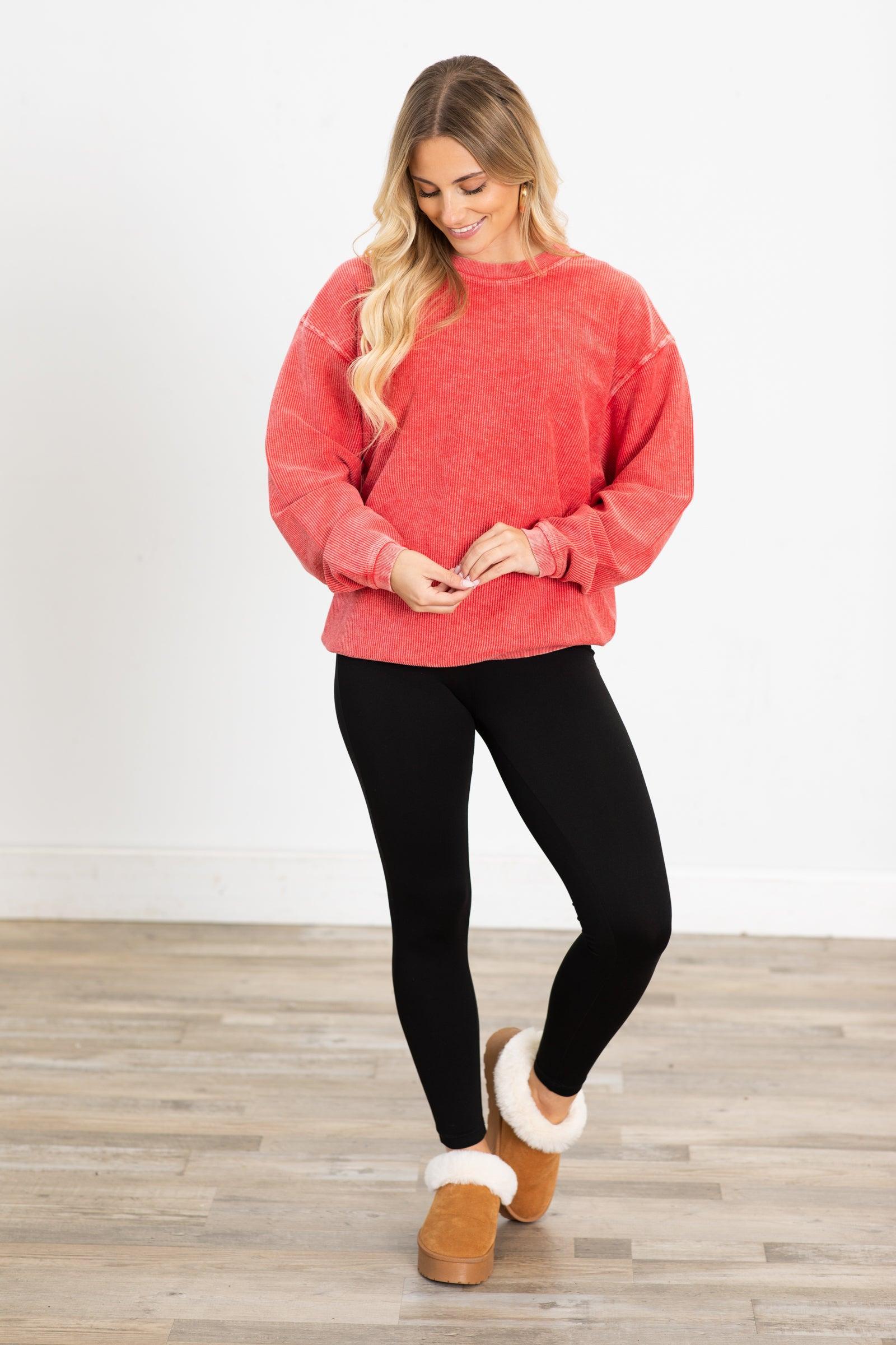 The Casual Comfort Corded Sweatshirt Product Image