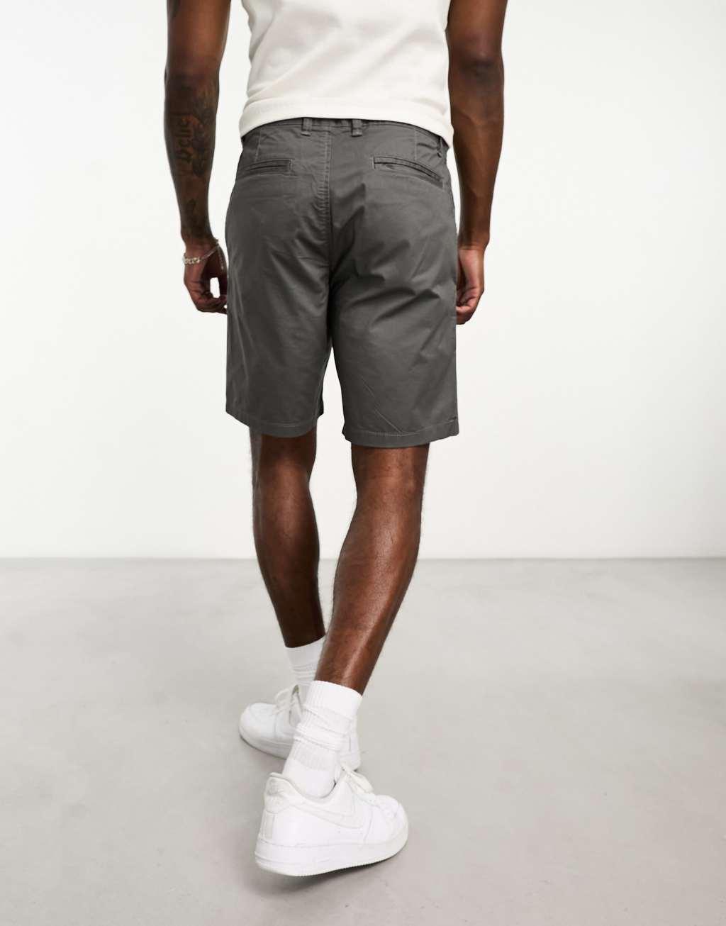 Selected Homme chino short in gray Product Image