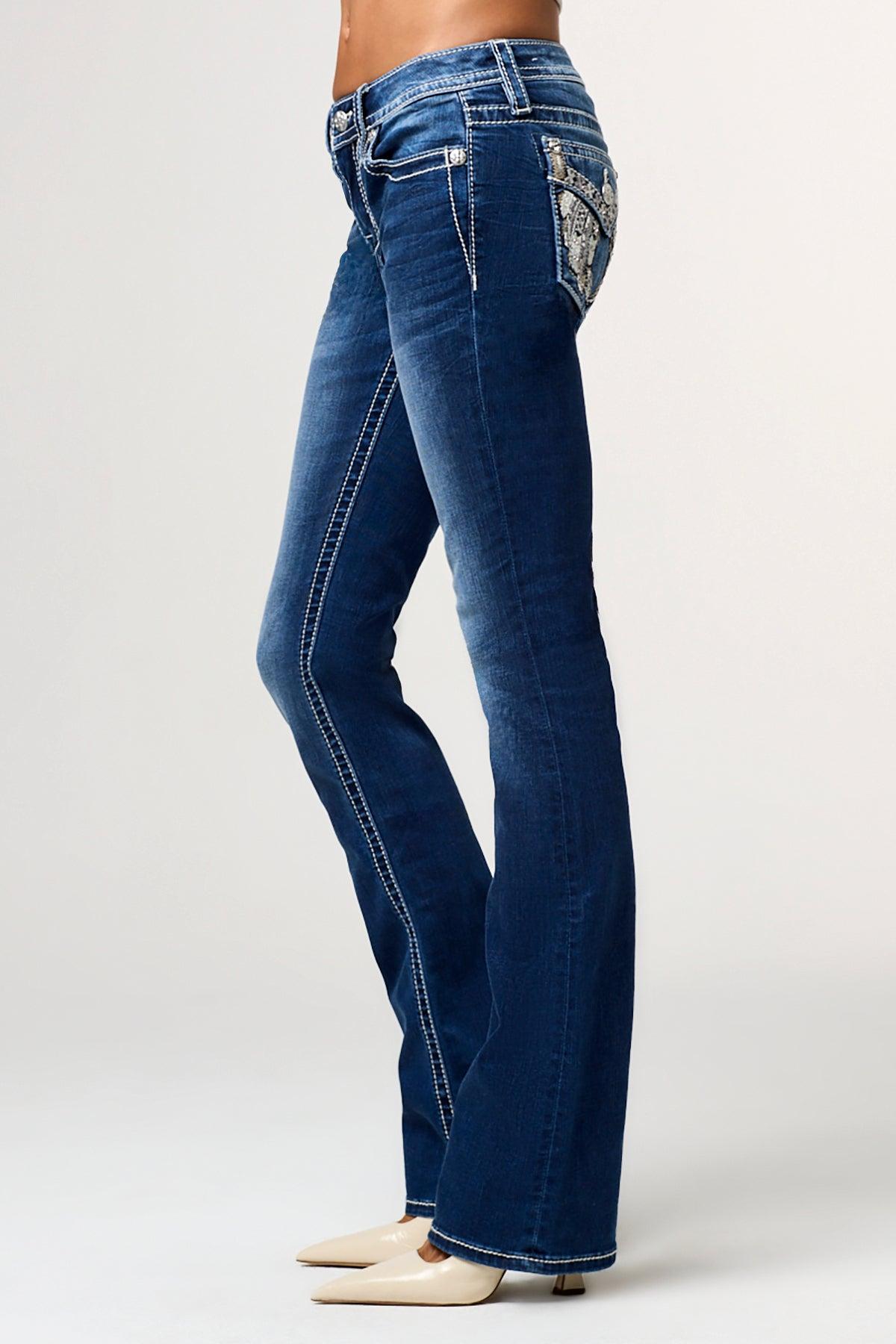 Cassiel Wings Bootcut Jeans Product Image